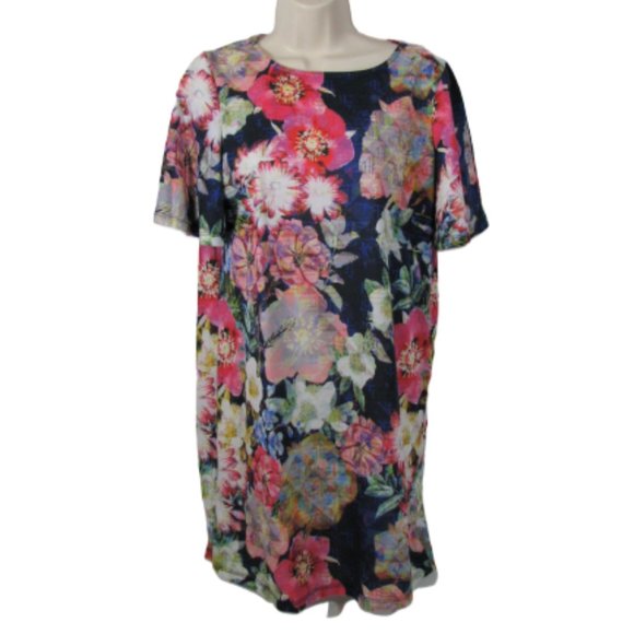 Redherring Floral Dress Short Sleeve Women's Size 6 US - Picture 1 of 4